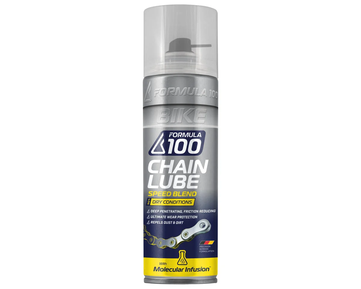 Formula 100 Dry Conditions Chain Lube (Aerosol) (300ml)